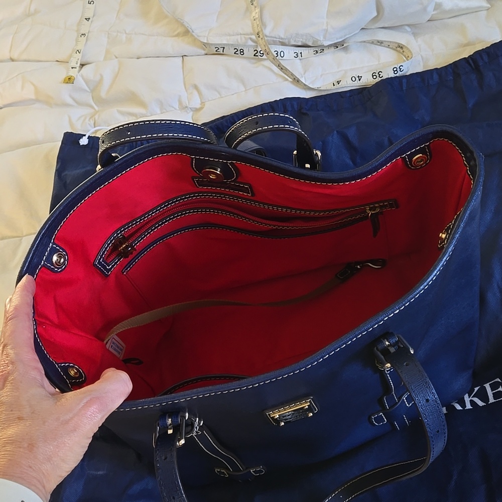 Dooney & Bourke Janie Purse/Tote Midnight Blue - Picture 4 of 15